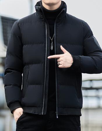 韩版男冬装外套配图