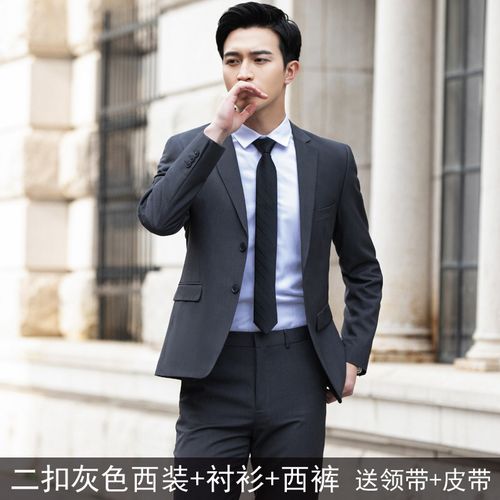 面试服装男冬季配图