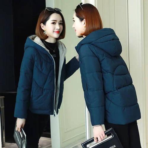 女士冬装小款棉衣外套配图