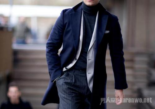 商务男士冬季服装全身搭配配图