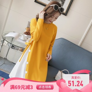 孕妇冬装好评语配图