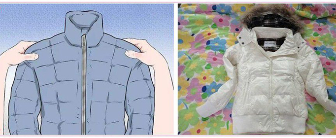 羽绒服跑棉成坨怎么办配图