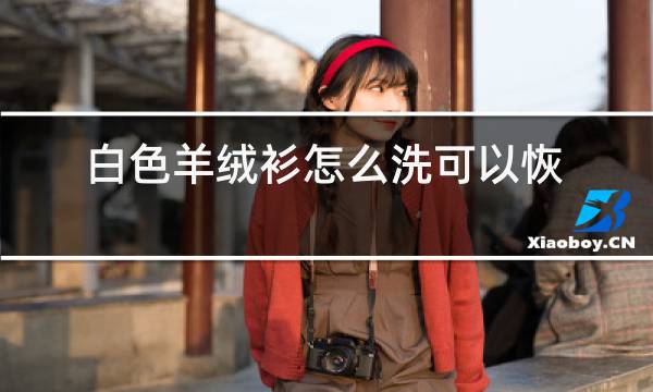 白色羊绒衫怎么洗可以恢复白图片