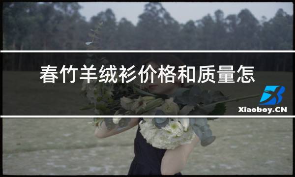 春竹羊绒衫价格和质量怎么样图片