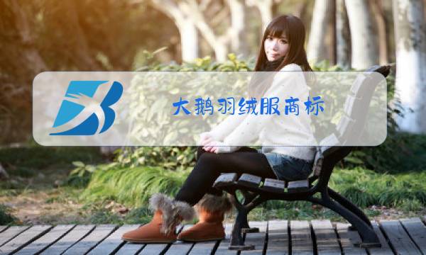 大鹅羽绒服商标图片