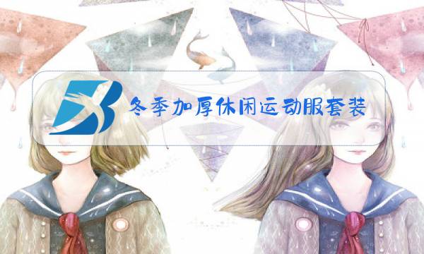 冬季加厚休闲运动服套装图片