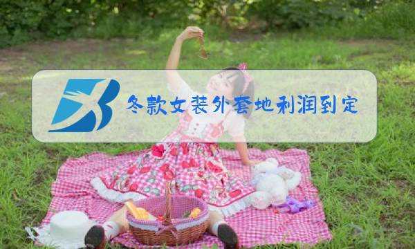 冬款女装外套地利润到定价图片