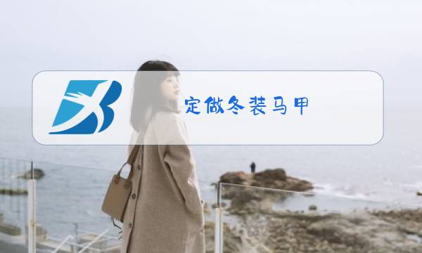 定做冬装马甲图片