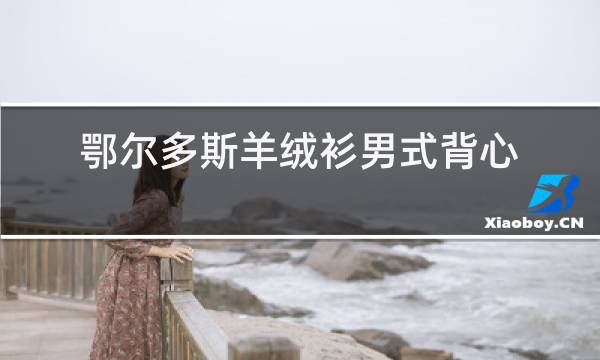 鄂尔多斯羊绒衫男式背心图片
