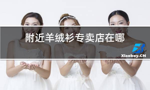 附近羊绒衫专卖店在哪图片