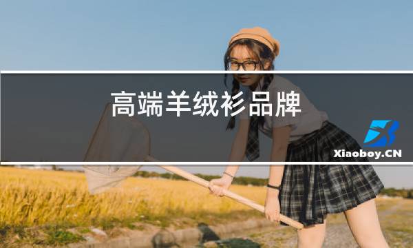 高档羊绒衫品牌图片