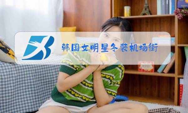 韩国女明星冬装机场街图片