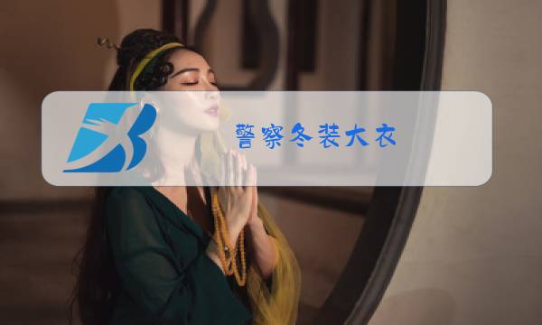 警察冬装大衣图片