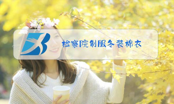 检察院制服冬装棉衣图片