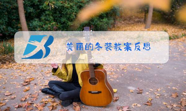 美丽的冬装教案反思图片