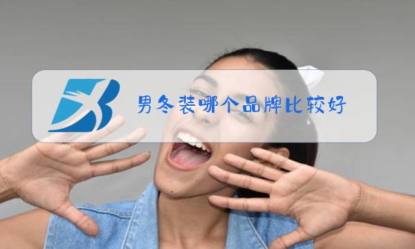 男冬装哪个品牌比较好图片