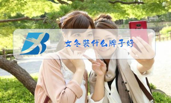 女冬装什么牌子好图片
