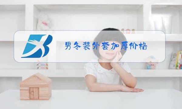男冬装外套加厚价格图片