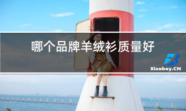 哪个品牌羊绒衫质量好图片
