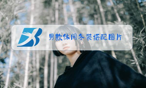 男款休闲冬装搭配图片图片