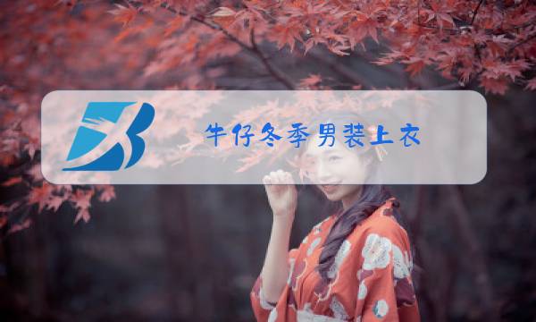 牛仔冬季男装上衣图片