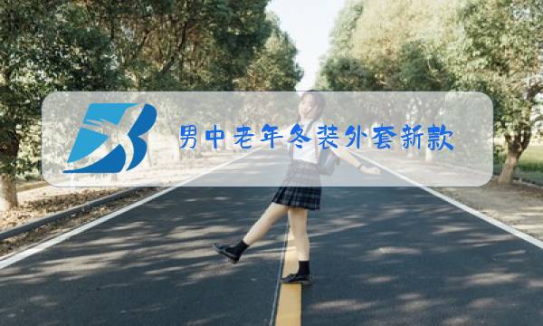 男中老年冬装外套新款图片