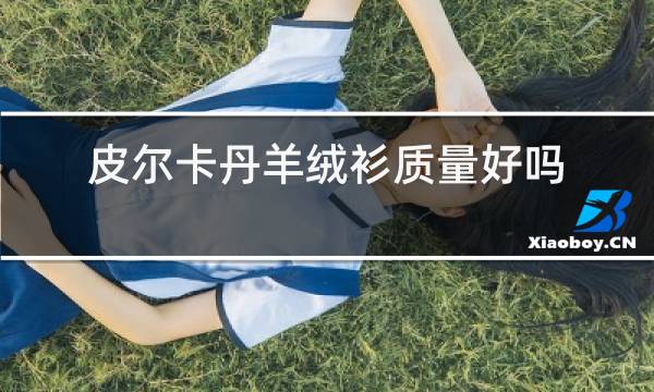 皮尔卡丹羊绒衫质量好吗图片
