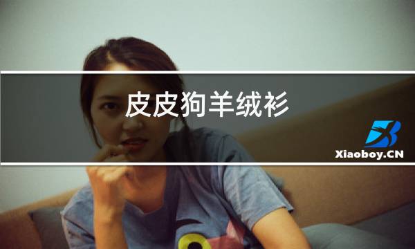 皮皮狗羊绒衫图片