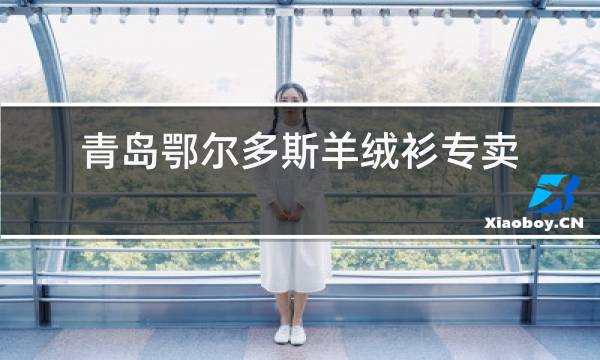 青岛鄂尔多斯羊绒衫专卖店图片