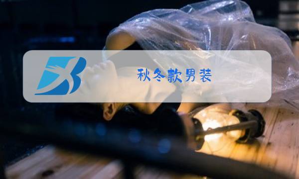 秋冬款男装图片