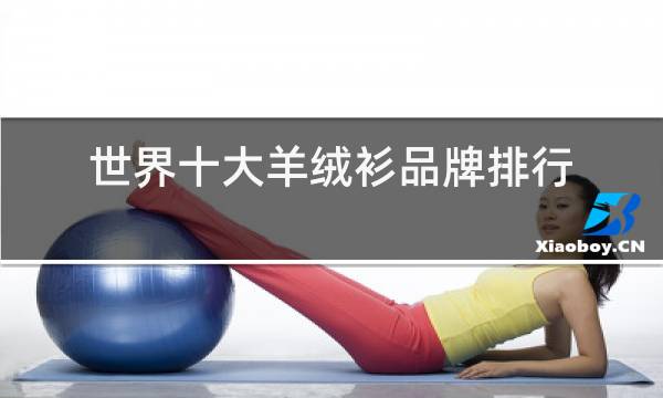 世界十大羊绒衫品牌排行榜图片