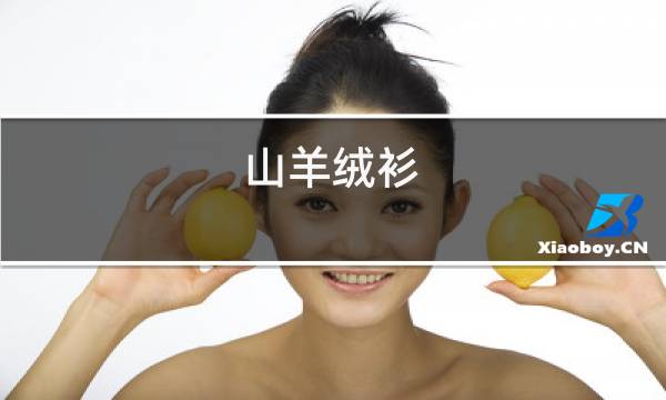 山羊绒衫图片