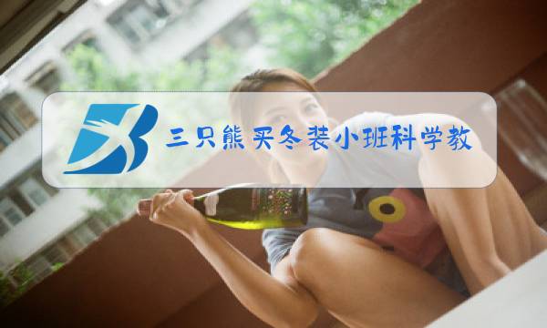 三只熊买冬装小班科学教案反思图片