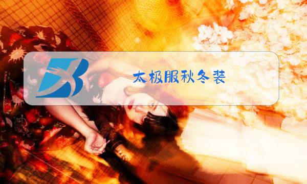 太极服秋冬装图片
