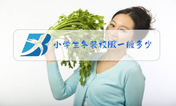 小学生冬装校服一般多少钱图片