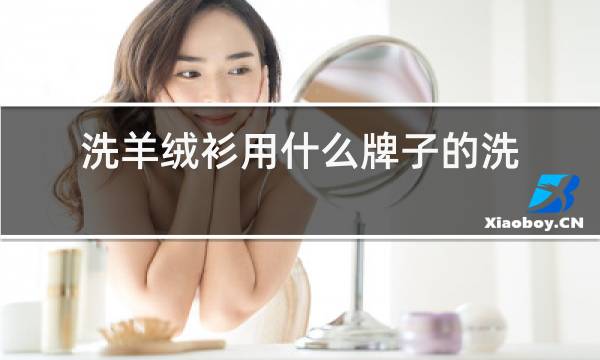 洗羊绒衫用什么牌子的洗涤剂图片
