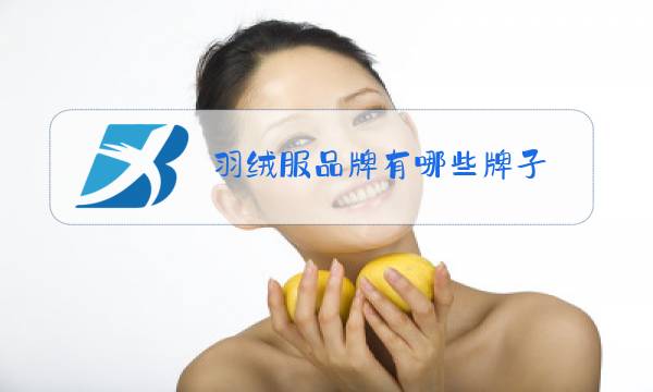 羽绒服品牌有哪些牌子图片