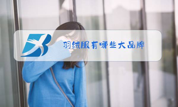 羽绒服有哪些大品牌图片