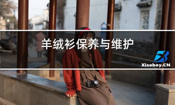 羊绒衫保养与维护图片