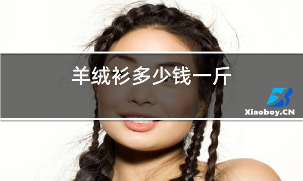 羊绒衫多少钱一件图片