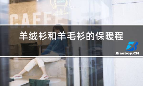 羊绒衫和羊毛衫的保暖程度图片