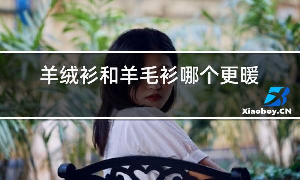 羊绒衫和羊毛衫哪个更暖和图片