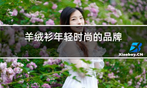 羊绒衫年轻时尚的品牌图片