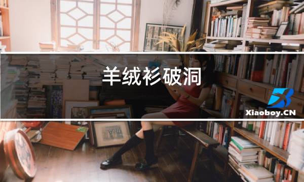 羊绒衫破洞图片