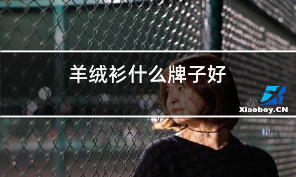羊绒衫什么牌子好图片