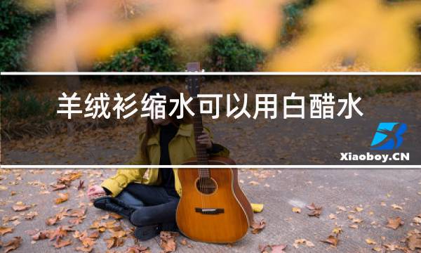 羊绒衫缩水可以用白醋水泡吗图片