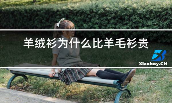 羊绒衫为什么比羊毛衫贵那么多?图片