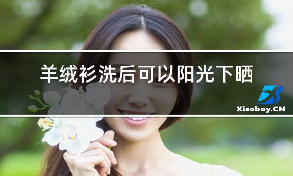 羊绒衫洗后可以阳光下晒吗图片