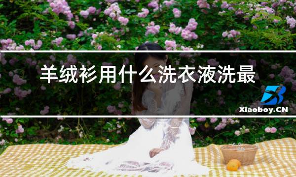 羊绒衫用什么洗衣液洗最好图片