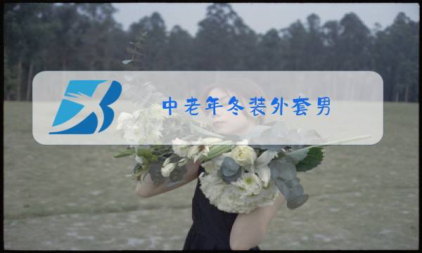 中老年冬装外套男图片